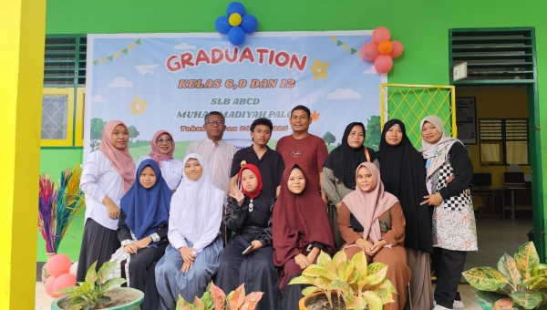 Graduation Class 6, 9, dan 12 SLB ABCD Muhammadiyah Palu